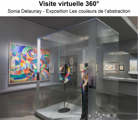 Visite virtuelle Exposition Sonia Delaunay